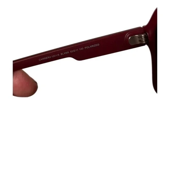 Carerra Brand new black, red and white unisex polarized sunglasses - Picture 9 of 10